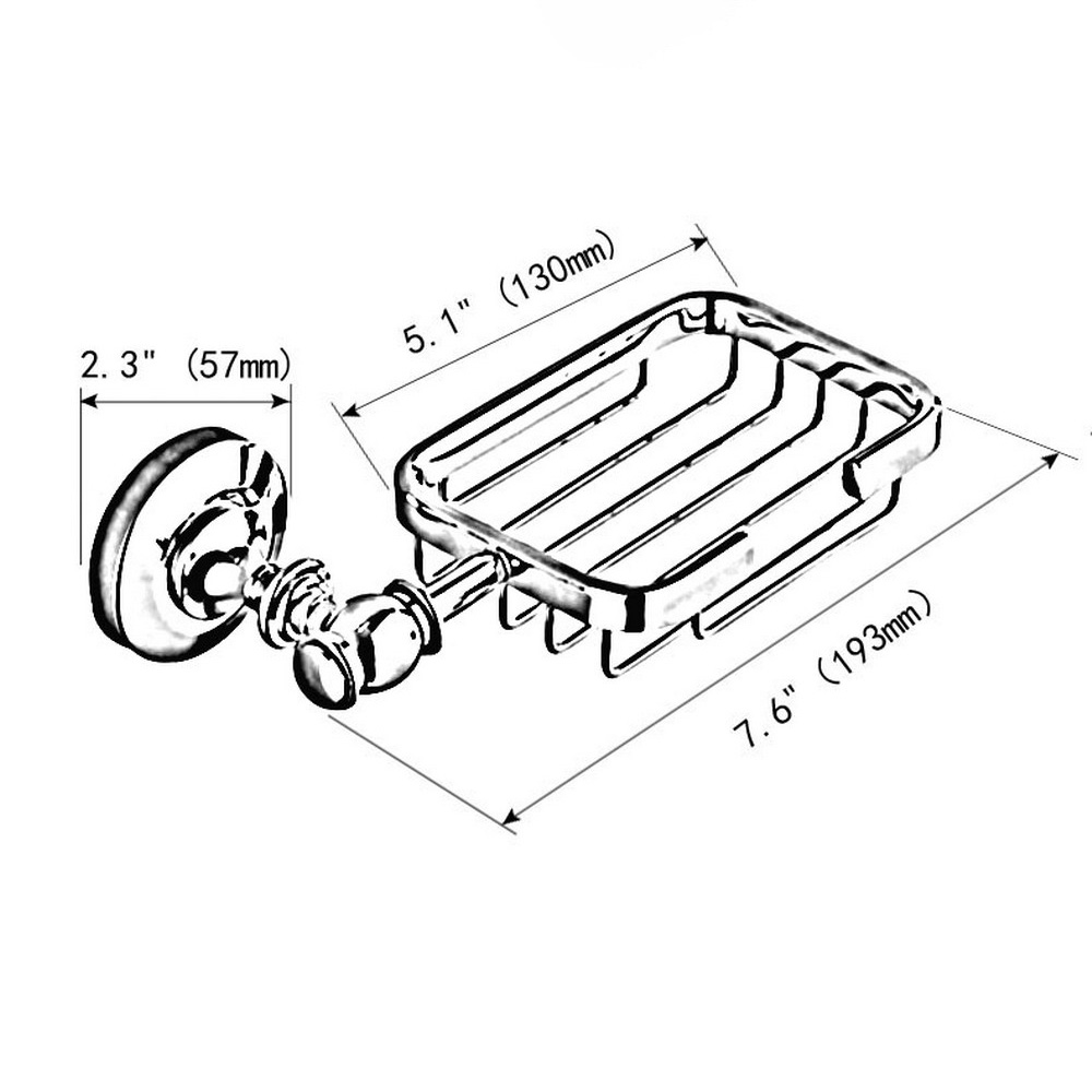 Warna Emas Mewah Kuningan Dipasang Di Dinding Kamar Mandi Aksesoris Perangkat Keras Sabun Piring Pemegang Keranjang Dba162