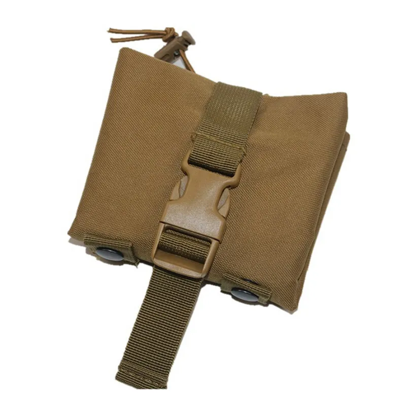 Molle Pieghevole Dump Drop Magazine Pouch Airsoft Qutdoor Escursionismo Caccia Accessori EDC Pieghevole Recupero MagHolster Marsupio