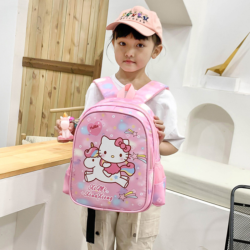 Hello Kitty Cartoon tornister dla dzieci uczniowie podstawowi klasy 1-3 plecaki przedszkole duża klasa damska torba dla dzieci