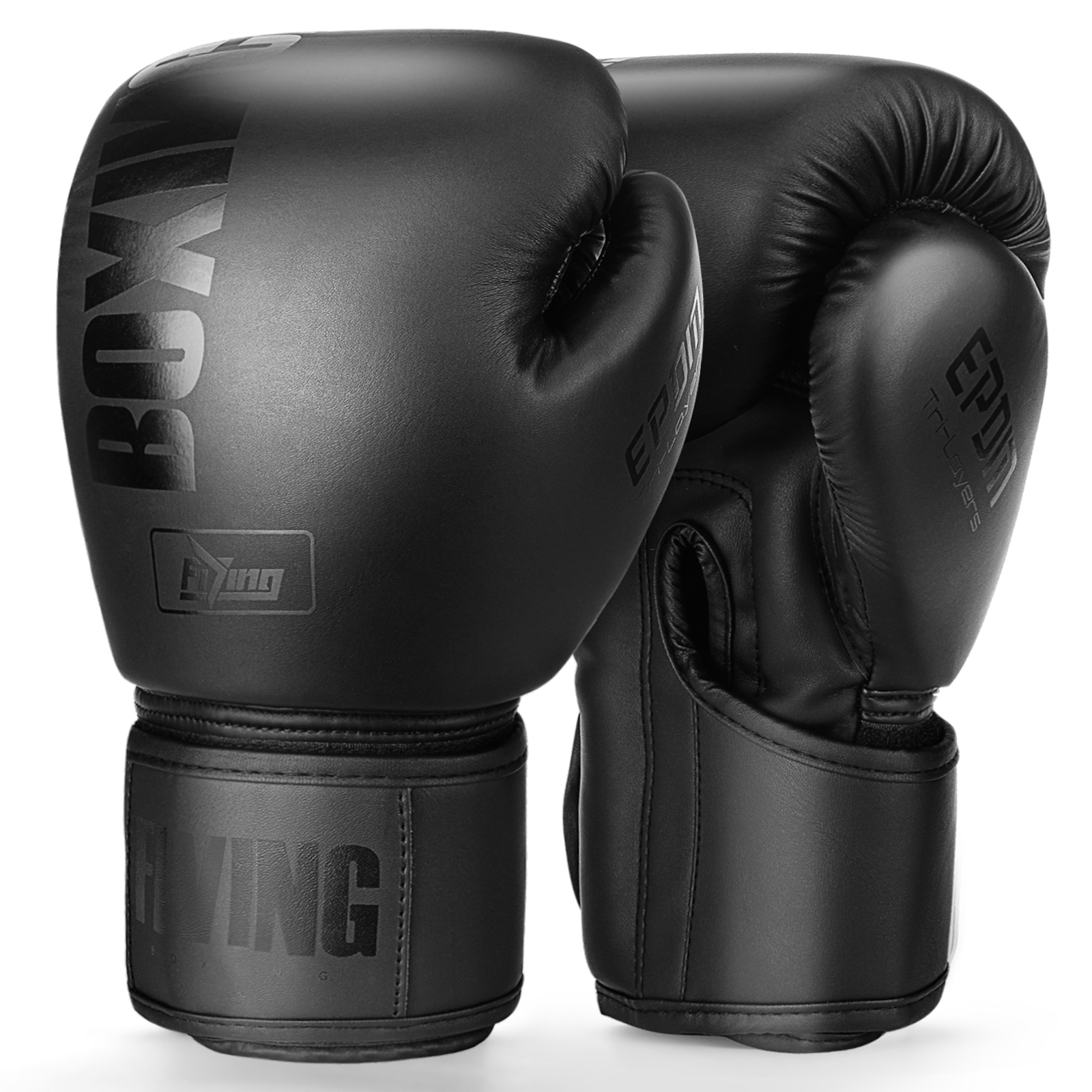 FIVING 10 12 14 16oz Guantes De Boxeo De cuero PU Muay Thai Guantes De Boxeo lucha libre MMA Sandbag guante De entrenamiento para hombres y mujeres