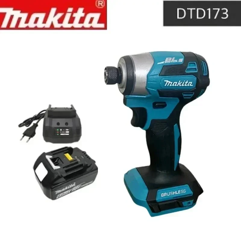 Makita Lithium Screwdriver New Dtd173 Impact Screwdriver Household Electric Screwdriver Electric Hand Drill electric