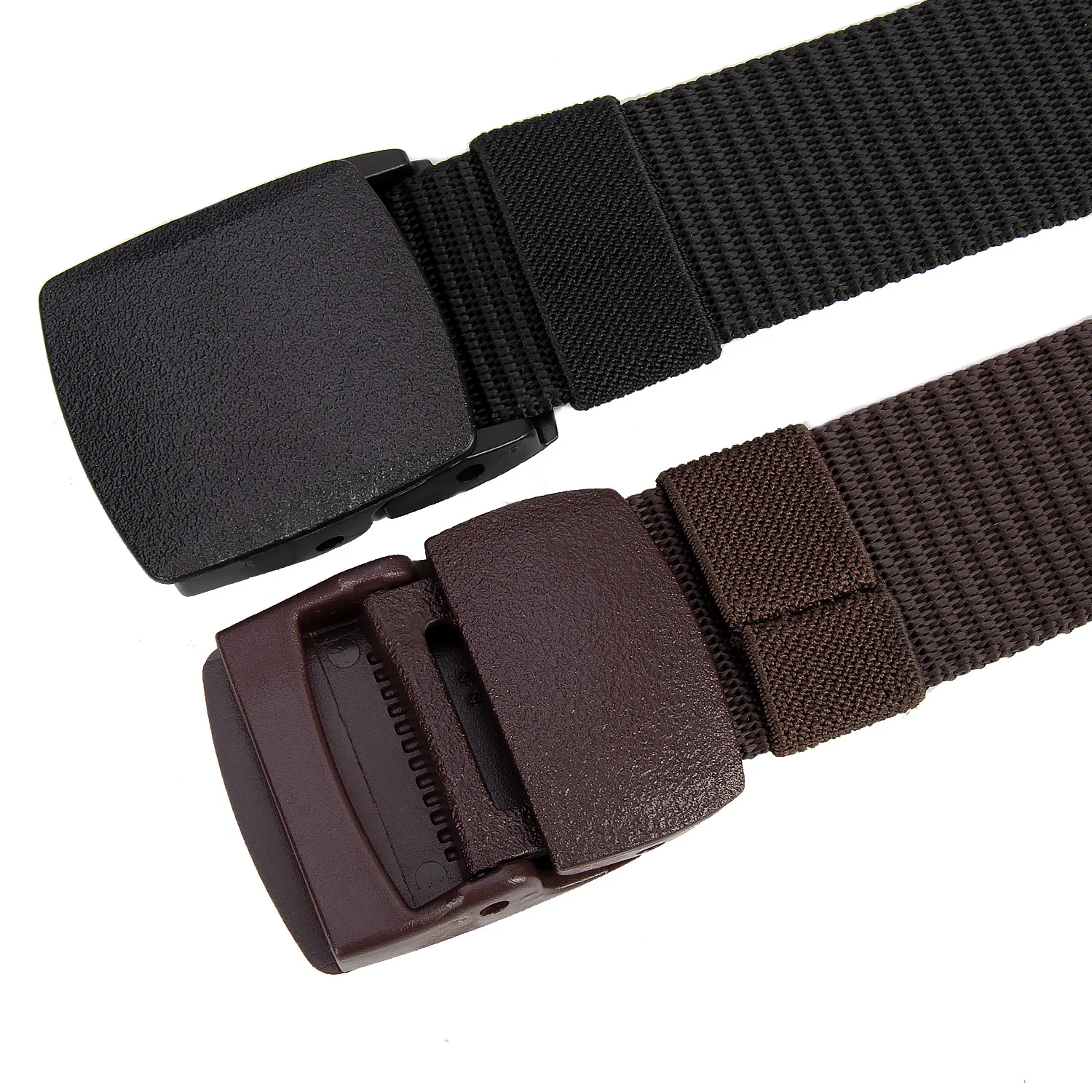 Men's outdoor all-around tactical belt Quick-drying durable woven fabric buckle type for hunting hiking training