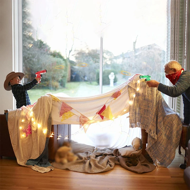 1 個キーホルダー銃 60 ゴムバンドゴムバンド銃射撃ピストル合金子供屋外パーティー金属銃ギフトボーイフレンドギフトおかしい