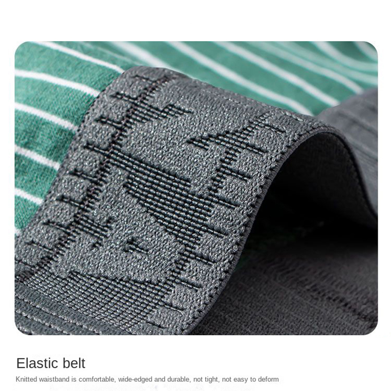 1 stks boxershorts herenondergoed sexy slipje katoen gestreepte man onderbroek mannelijke boxers homme u bolle lingerie gratis verzending