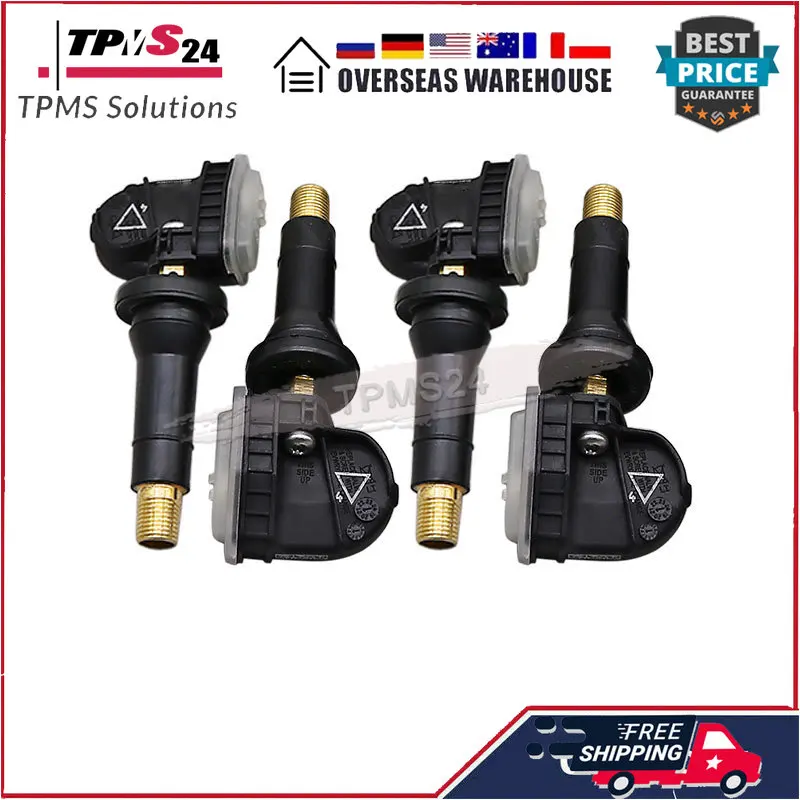 4X オペル アンペラ-E アンタラ (L-A) カール モッカ (J-A) ボクソール ビバ キャデラック CT6 TPMS センサー 433Mhz 13522629 13540602 13544442