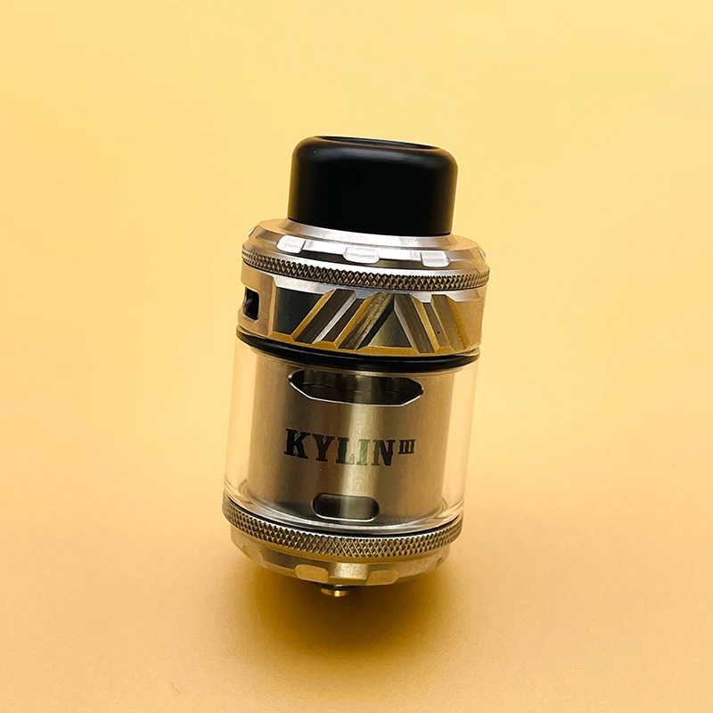 Atomizador DSX Kylin V3 RTA, 6ml, 25mm, bobina simple/doble, flujo de aire creativo en forma de panal, tanque reconstruible, cigarrillo electrónico Vape VS Zeus X RTA