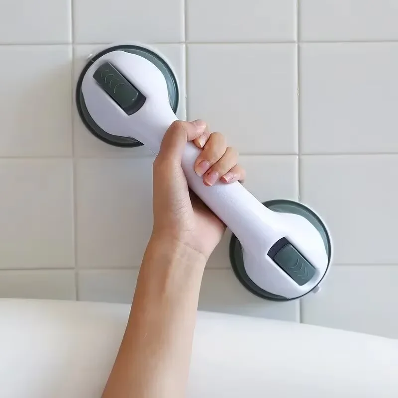 Badezimmer-Handlauf, um Stürze zu verhindern, Saugnapf, Badezimmer-Badewanne, Kinder, kostenloser Stanzgriff, Glastüren und Fenster, älterer Griff