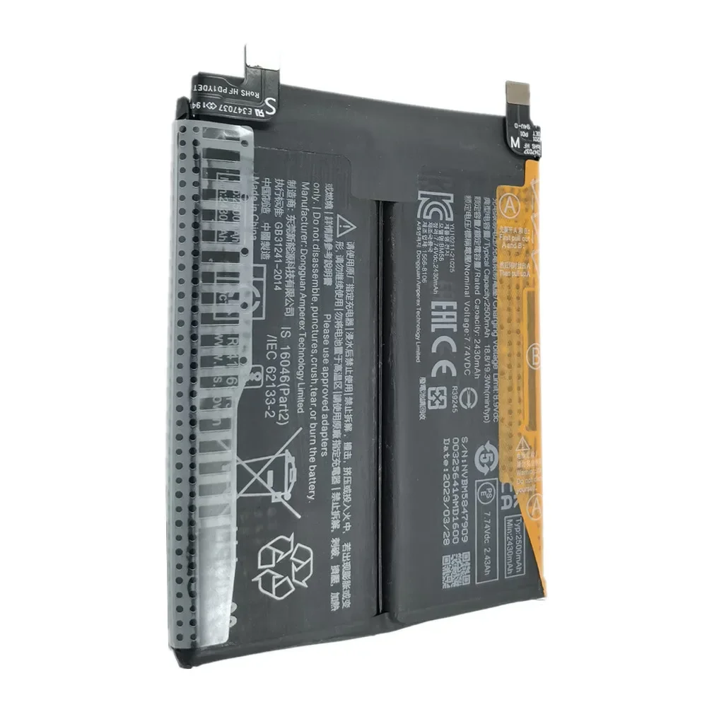 Оригинальный аккумулятор Xiao mi для Xiaomi 11T Pro 5G 11TPro BM58, аккумулятор для телефона 5000 мАч, сменные аккумуляторы на складе