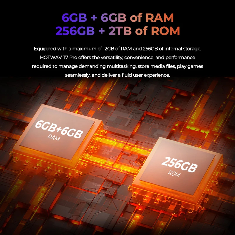 [Mundo premeire] smartphone robusto hotwav t7 pro 6.6 ''fhd + 2k 6280mah 12(6 + 6)gb 256gb celular 64mp android 13 celular