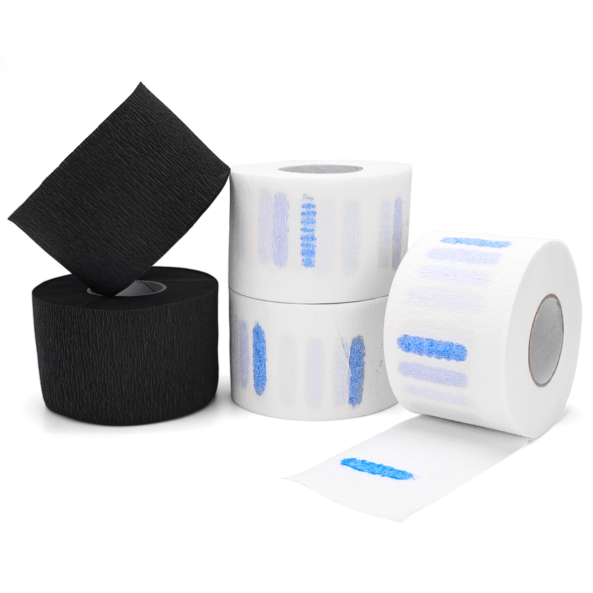 Papel de protección para el cuello para peluquería, suministros de barbería, corte de pelo desechable, herramientas de peluquería de pelo roto
