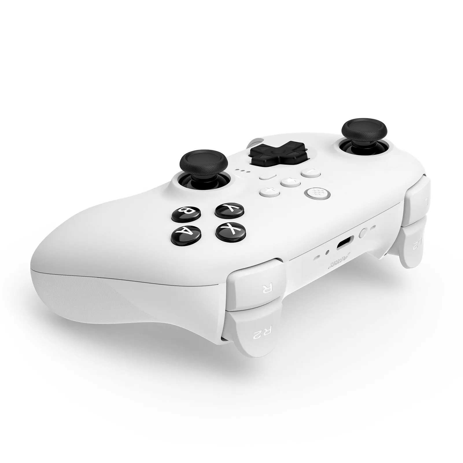 8Bitdo Cực Điều Khiển Bluetooth Với Dock Sạc Tay Cầm Chơi Game Không Dây Với Hiệu Ứng Hall Cảm Ứng Joystick Cho Công Tắc Máy Tính Windows
