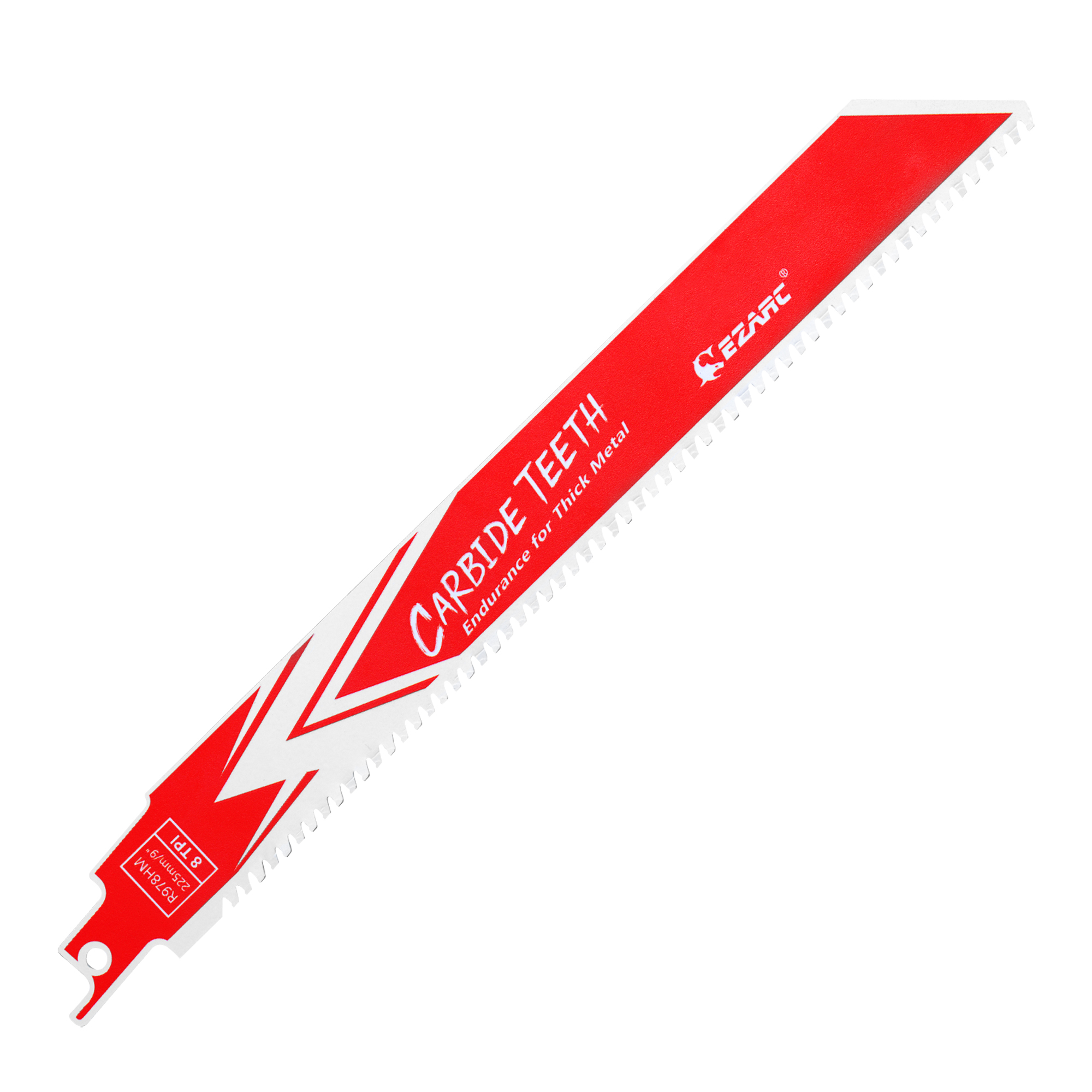 Твердосплавное полотно сабельной пилы R678HM или R978HM, выносливость для толстого металла, чугуна, легированной стали 6 дюймов и 9 дюймов 8TPI 1/2/3 шт.