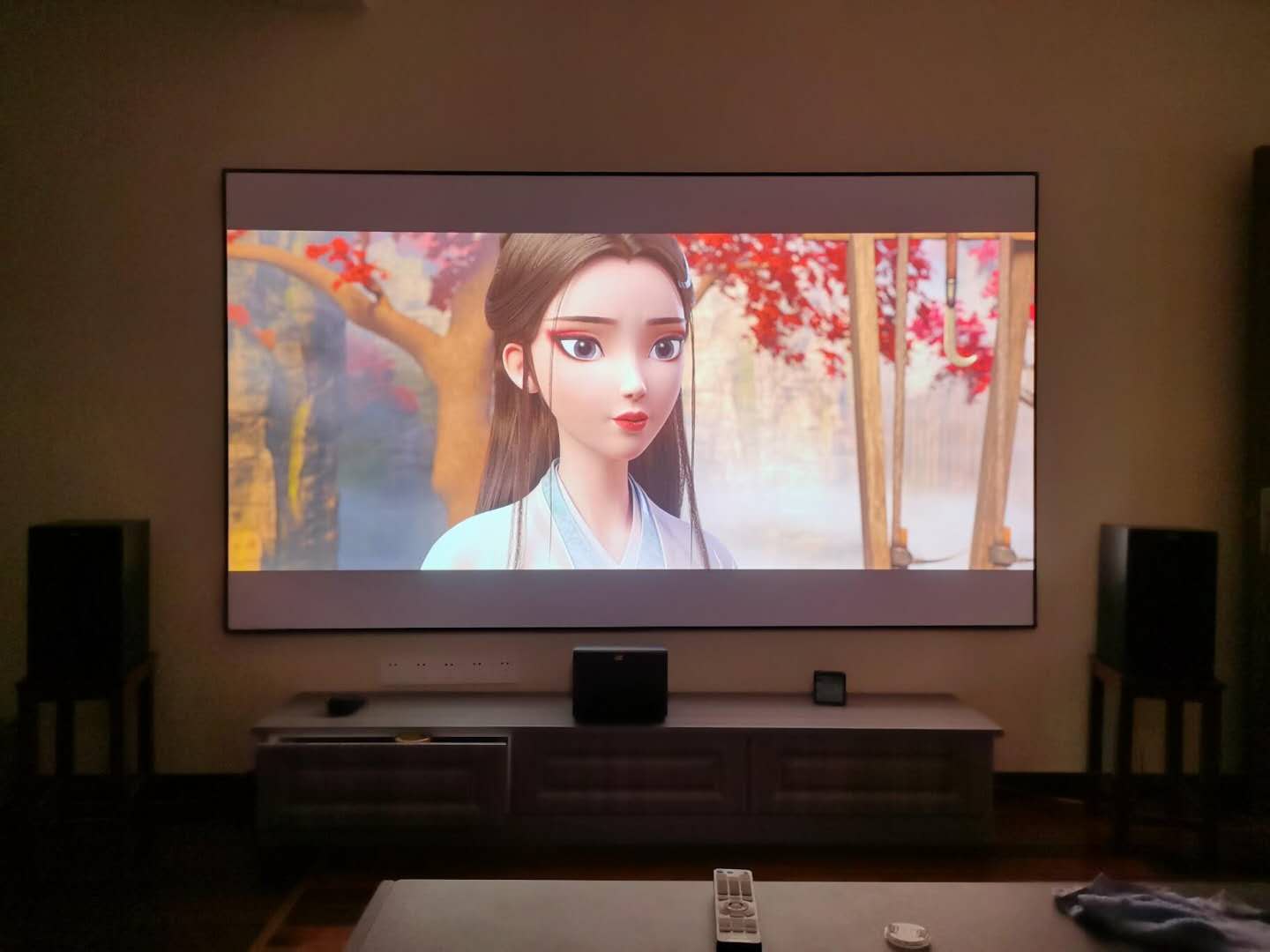 Cadre Mural en PVC Blanc Souple, Écran de Projection, 120 Pouces, 16:9, 1.2 cm, Haute Qualité, Nouvelle Collection