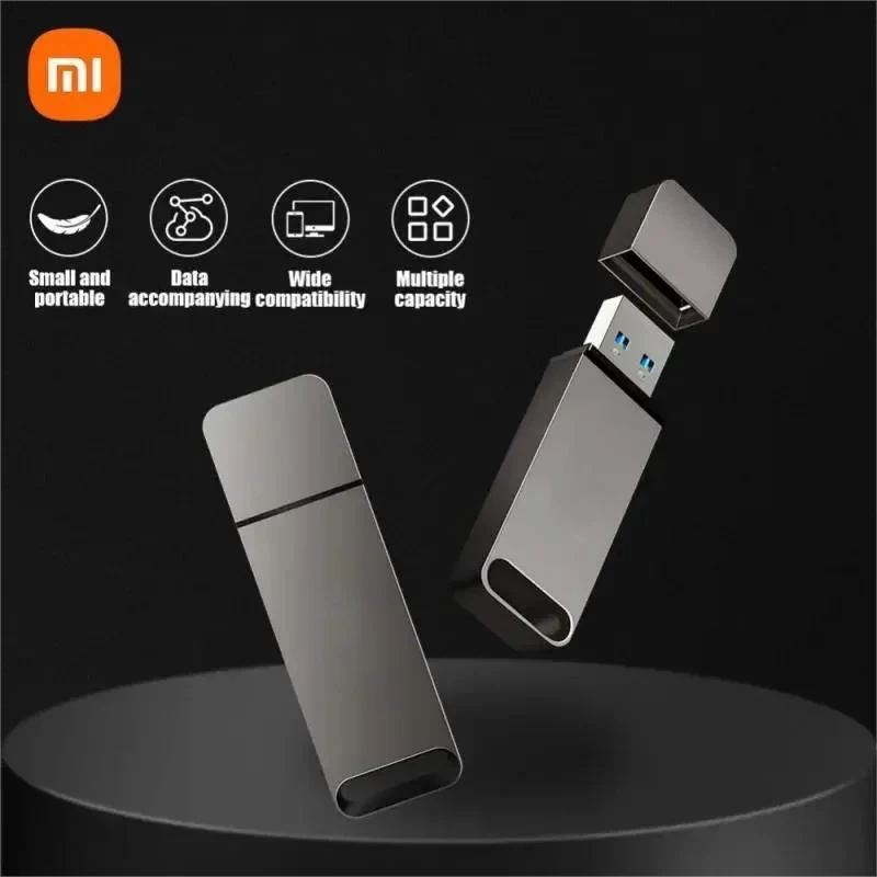 Xiaomi 16TB Flash Drive USB3.2 High Speed Transfer Type C U Metal Flash SSD Portable Mini Flash Drive Memory Waterproof U Drive