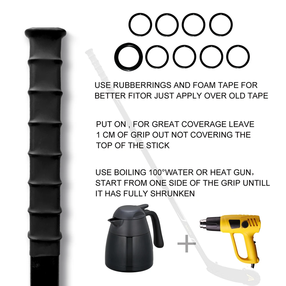 Hockey Grip เทป ICE Hockey Stick เทปความร้อนสําหรับ ICE Hockey แบดมินตันอุปกรณ์กีฬา Stick Grip