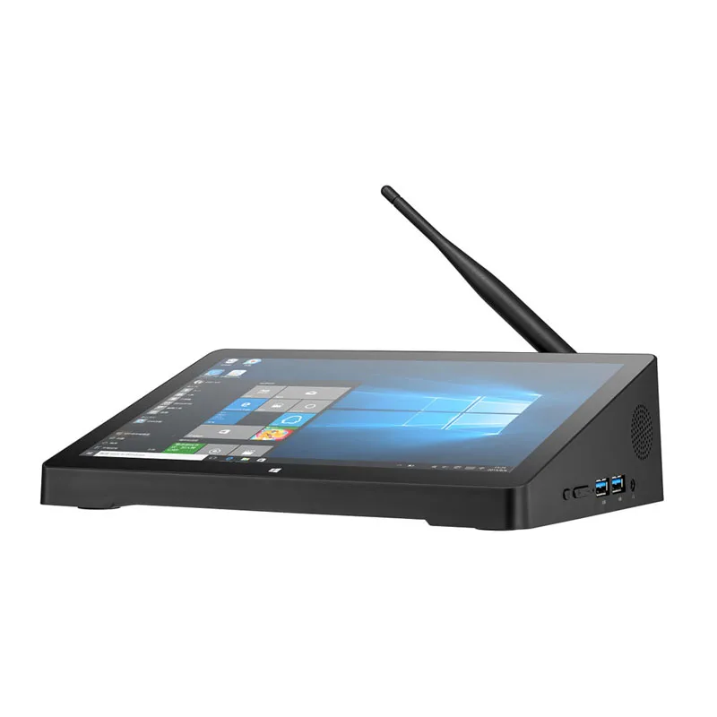 Mini PC PiPo de 10,1 pulgadas H10Pro 8G RAM 128G ROM CPU J4125 N100 Mini ordenador de cuatro núcleos Windows 10 10000mAh RJ45 HDMI PC de escritorio