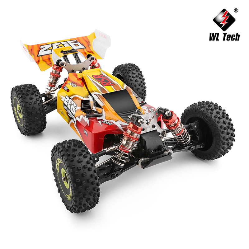 WLtoys 144010 V8 1:14 4WD 75Km/H リモートコントロールドリフト RC レーシングカー高速ブラシレスモーターオフロード車おもちゃキッズギフト