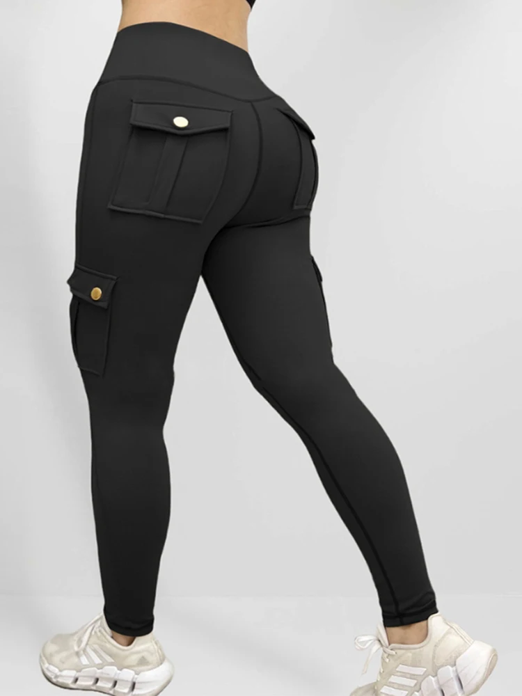 Plus Size Damen-Po-Lift-Leggings mit Pattentaschen, Damen-Workout-Leggings für die ganze Saison, ganzjährig, lässig, beste Wahl
