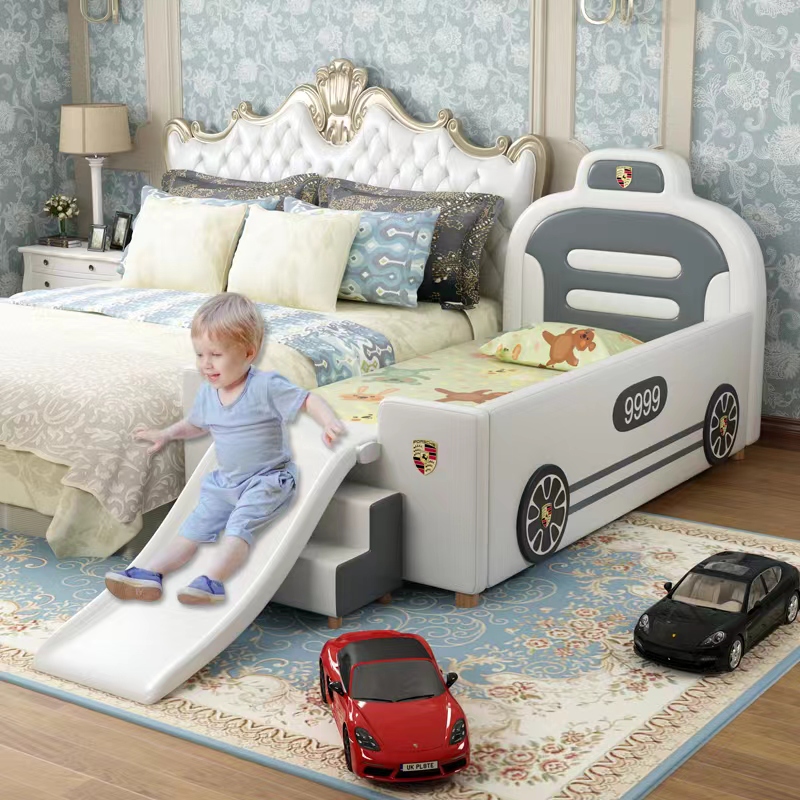 Cama bonita De lujo para niños, cómoda Villa moderna y elegante, cama para niños, Camas De Dormitorio para bebé, muebles para el hogar