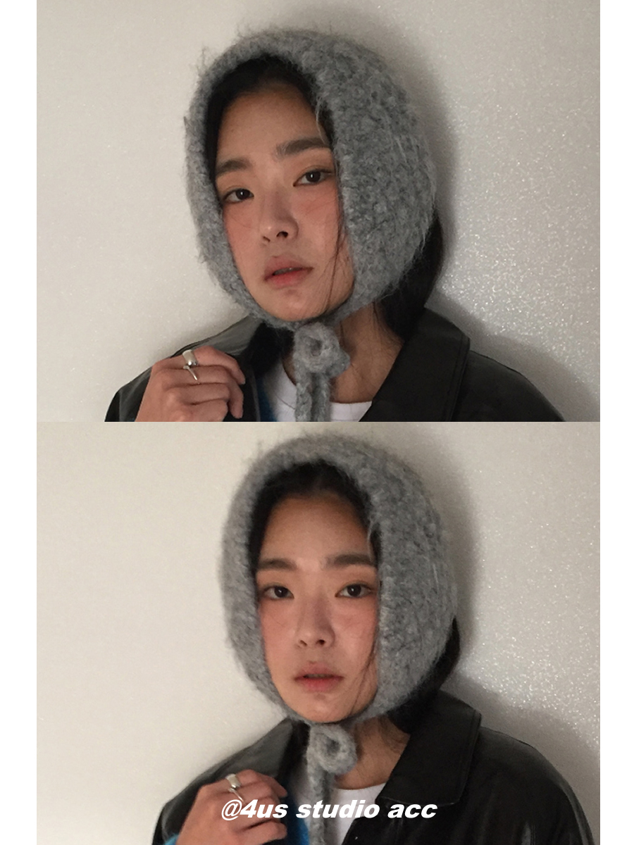 Winter Knitted Ear Muffs for Women Blogger Favorite Warmth Protection Ear Covers with Ties Faionable And Functional Ear Pads