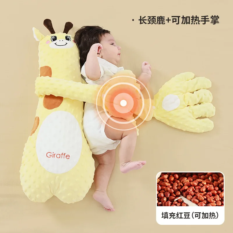Bambino Lenitivo Palmo Abbracciare Sonno Battere Strumento Lenitivo Sdraiato Bambino Prevenire Salto Abbracciare Sonno Battere Glutei Lenitivo Pi