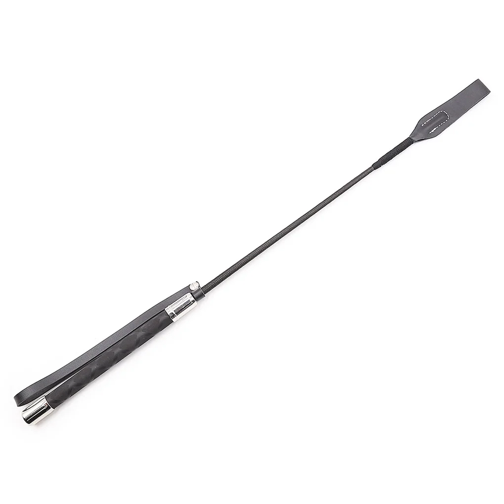 Riding Crop Durable equestre Training PU Leather puntatore portatile leggero antiscivolo con manico Horse Whip Racing