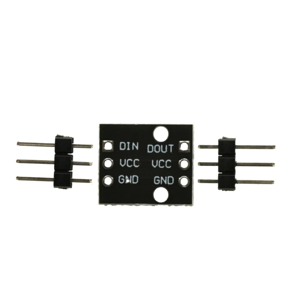 1-10 Uds bloque de construcción electrónico uno RBG 1Bit baja potencia larga vida útil WS2812B serie 5050 módulo LED a todo color