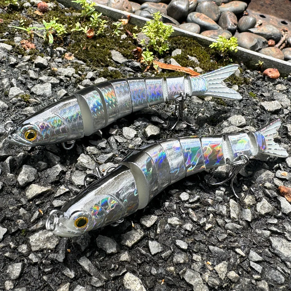 Swimbait 11g 16g 27g Multi Joint Lure Slow Sinking Bionic Fish Swimming Pesca Bass Treble Hook Carp Fishing Tackle Hard Bait