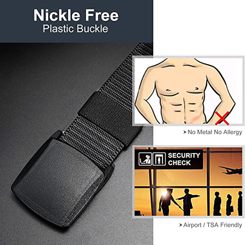 Military Automatic Buckle Nylon Belt Outdoor Hunting Multifunctional Tactical Canvas Belt High Quality Men Belt