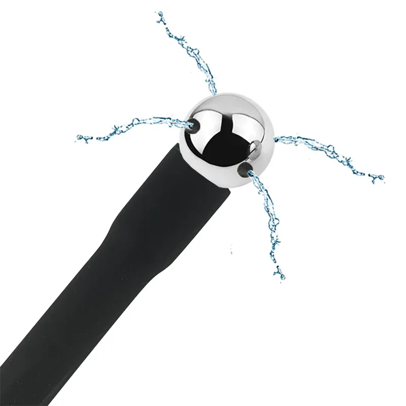 Tubo de bidé de Enema Flexible, boquilla cómoda de silicona, accesorio de Enema, manguera de 50cm-200cm, accesorios de baño
