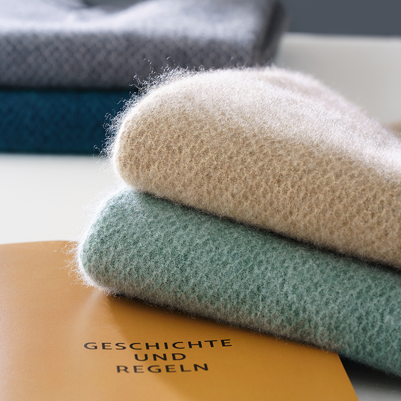 メンズ長袖ポロシャツ,100ピュアウール,ラペル,ハニカム,カシミア,ニット,ビジネス,カジュアル,若者,秋冬