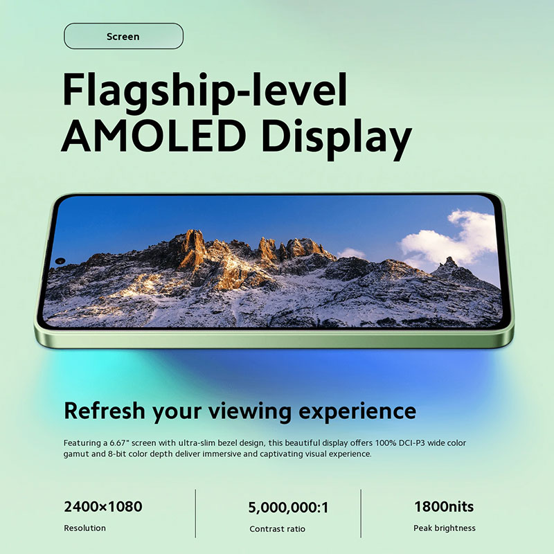 Versione globale Smartphone Xiaomi Redmi Note 13 Snapdragon ® 685 Fotocamera 108MP Display AMOLED 120Hz 33W Ricarica cellulare