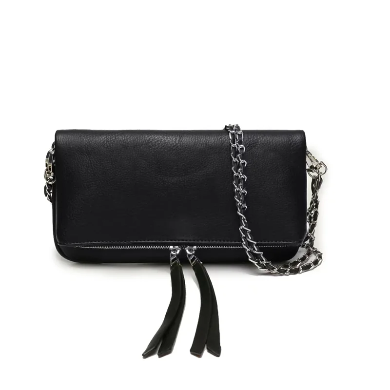 2025 New Fashion Women Wing Bag Classic Black Single-shoulder Envelope Zadigent Bag Luxurious Design Chain Crossbody Ladies Bag