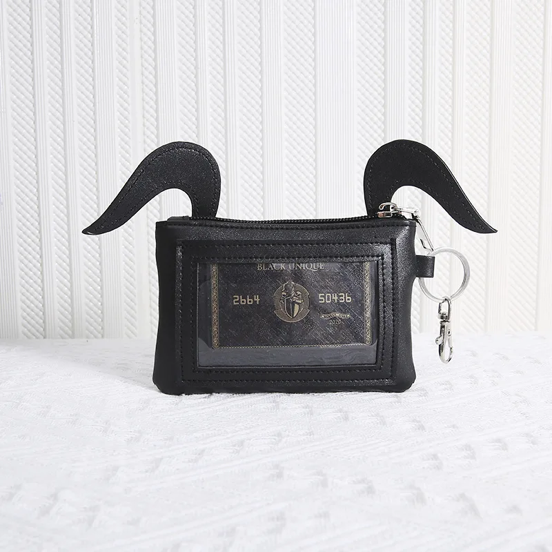 High Quality Coin Wallet, 3D Personalized Women's Card Bag Keychain