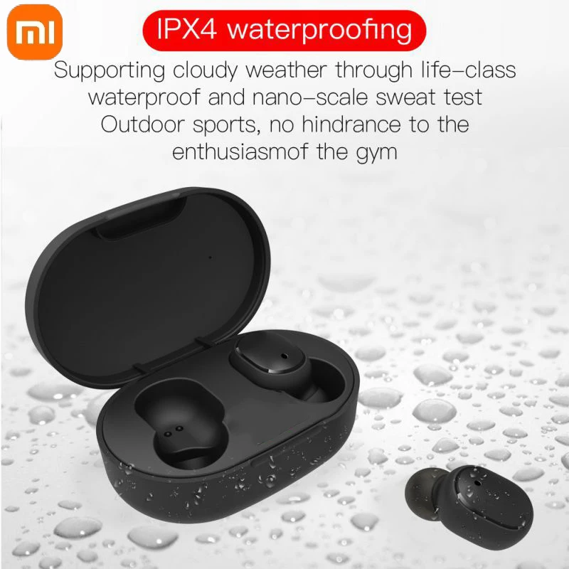 Xiaomi Redmi Airdots 2, cuffie wireless Bluetooth 5.0, auricolari wireless, cuffie stereo vivavoce con microfono
