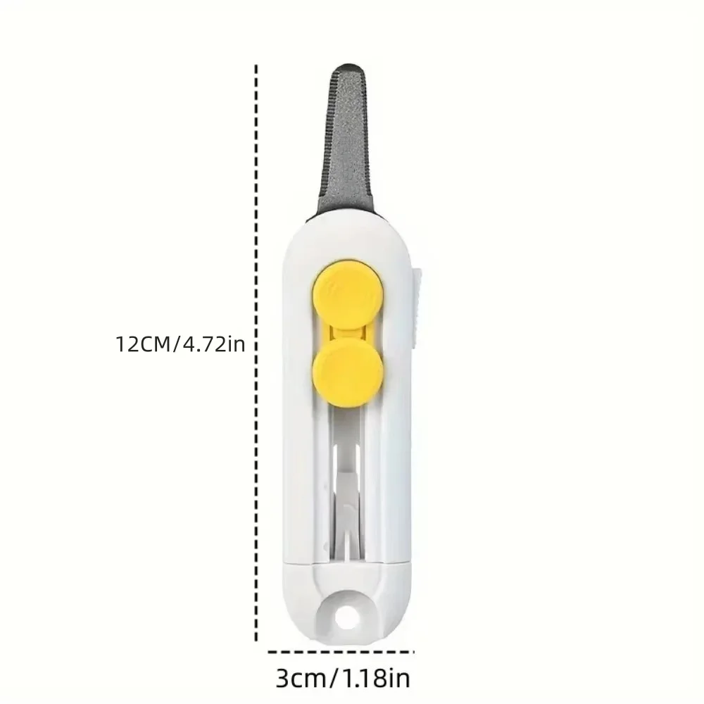 Box Cutter Mini Magnetic Box Cutter Unbox Tool Safety Lock For Opening Packages Cartons Box Opener Razor Perfect For Home Office