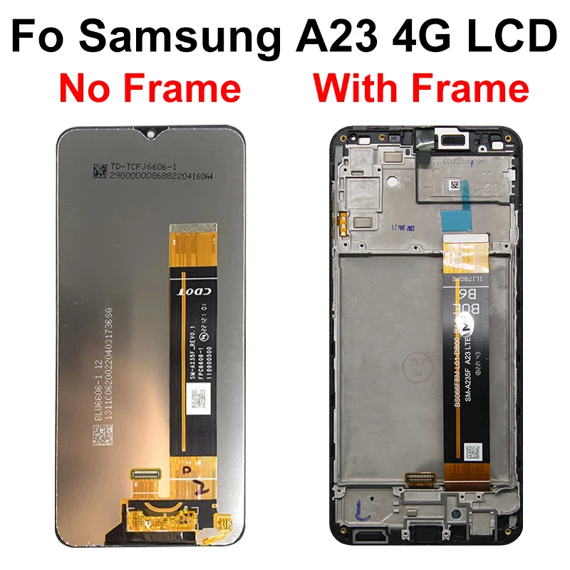 OEM Voor Samsung Galaxy A23 4G Display SM-A235F SM-A235F/DS Touch Screen Digitizer Voor Samsung A23 5G display SM-A236U LCD
