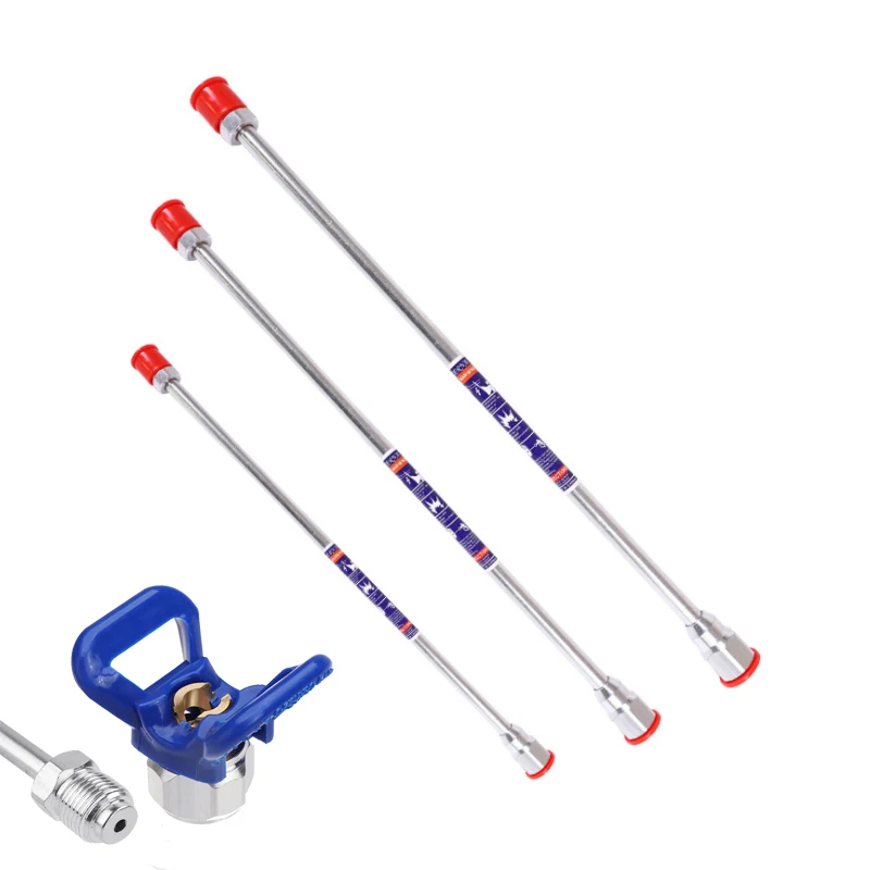 20cm/30cm/50cm para Titan Wagner pulverizador de pintura sin aire punta extensión poste herramienta de pulverización piezas de herramientas de pistola pulverizadora