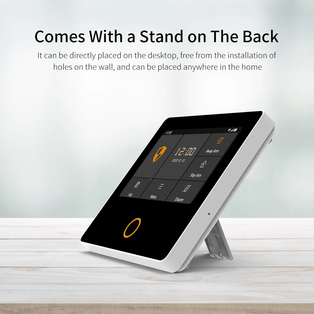 Staniot WiFi 4G Home Hệ Thống An Ninh Không Dây Bảo Vệ An Ninh Tuya Nhà Thông Minh Cảm Biến Báo Động Được Xây Dựng-Còi Báo Động Hoạt Động với Alexa,Hỗ trợ Bộ chống trộm điều khiển từ xa của ứng dụng
