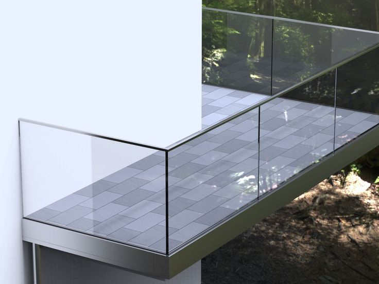 Custom Railing Stainless Steel Handrail Balcony Tempered Laminated Glass Deck Railings Outdoor Railing Balustrades Handrails