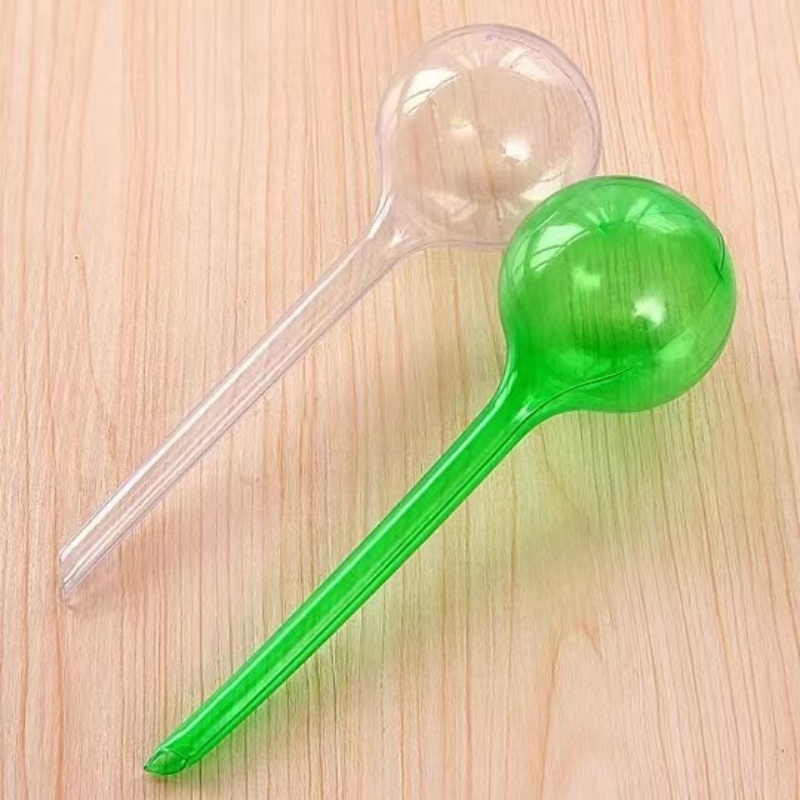 5 個自動植物給水器自己散水プラスチックボール屋内屋外花水缶植木鉢点滴灌漑装置