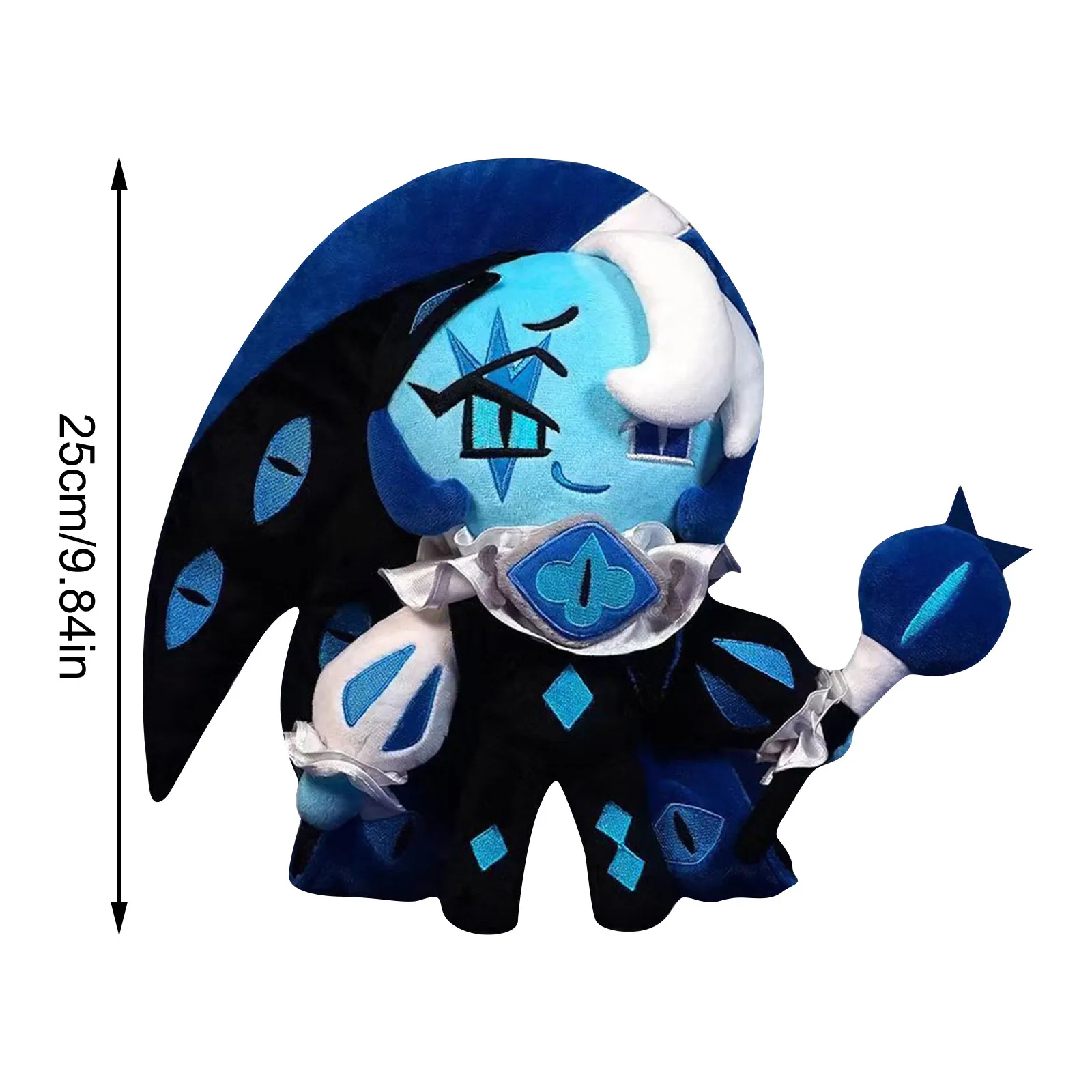 Nouveau produit cookie run: Kingdom ombre lait Cookie peluche Cookie jouet en cours d'exécution pain d'épice homme ombre foncée lait Biscuit peluche poupée