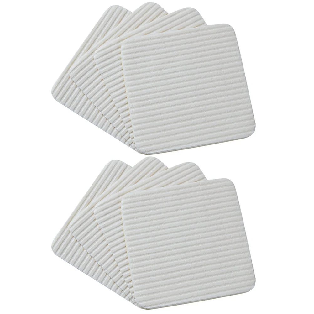 8Pcs Non-Slip Carpet Stickers Anti Skid Adhesive Patch for Hardwood Tile Floor Area Rug Fixation Anti-Slip Patch