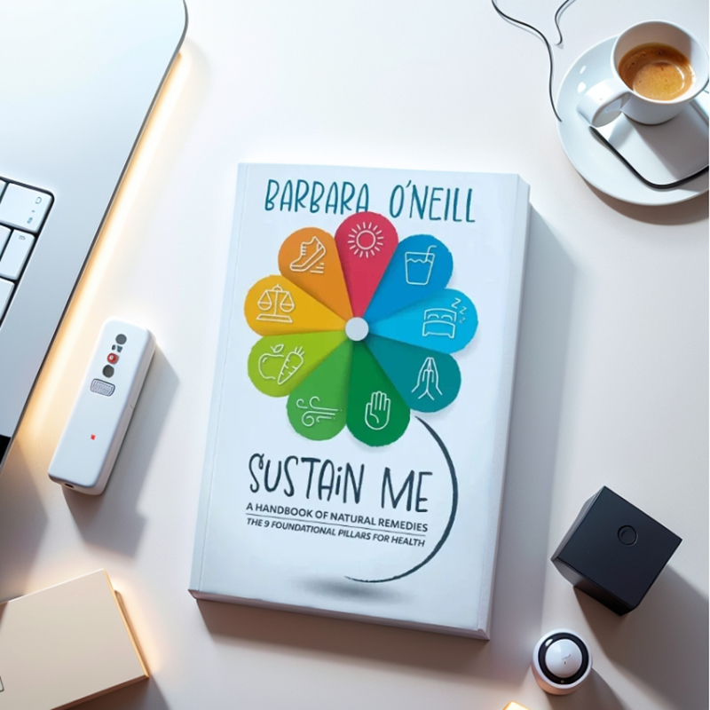Sustain Me-Un manual de libros de remedios naturales/autocuarela por diseño: el papel de los microorganismos para la salud de Barbara O'Neill