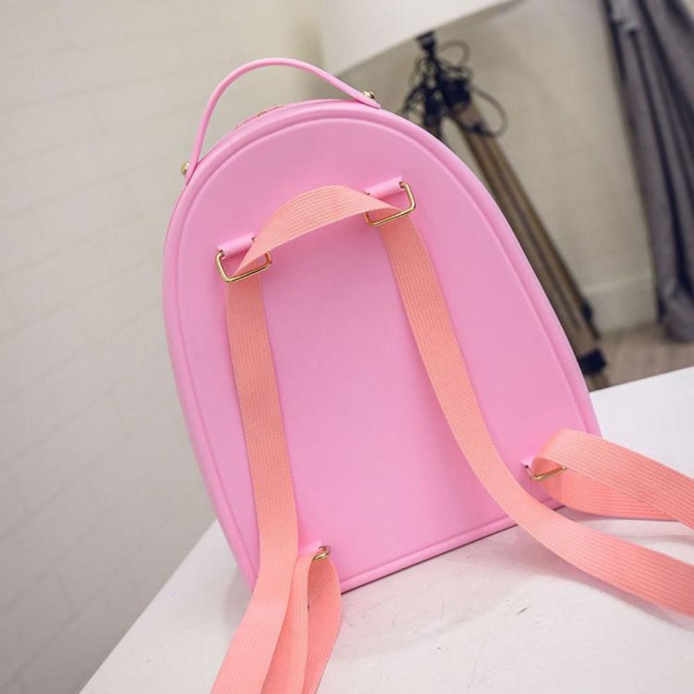 Rucksack Adjustable Straps Silicone Backpack Zippered Soft Kids Schoolbags Waterproof Durable Kindergarten Knapsack Girls