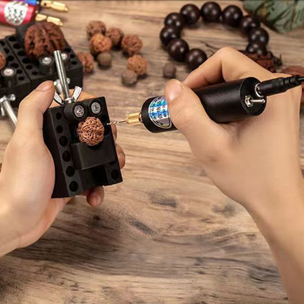 휴대용 미니 전기 드릴 핸드 로터리 세트 조각사 펜 쥬얼리 도구 에폭시 수지 만들기 DIY 목재 공예
