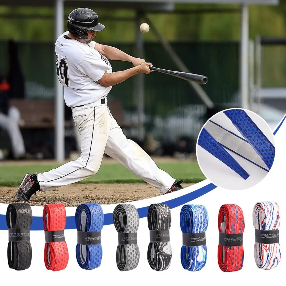 Bat Grip Tape Für Baseball Absorbiert Schweiß Tennis Grip Schläger, Baseball Griff Grip PU Anti-slip Over Schweißband band H2K3