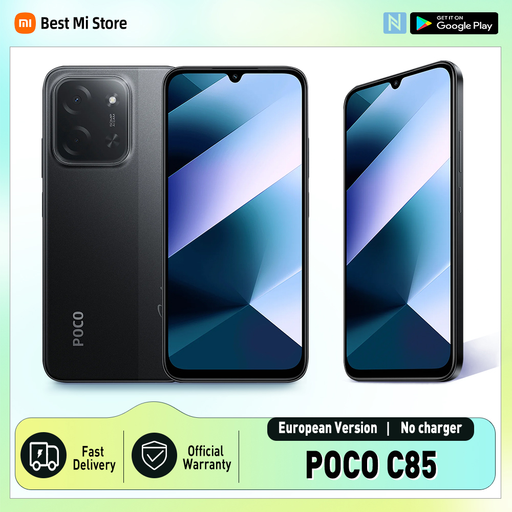 【Estreno mundial】POCO C85 Versión Global Smartphone 128/256GB Helio G81-Ultra Batería de 6000mAh Pantalla de 6,9" Cámara de 50MP 33W NFC
