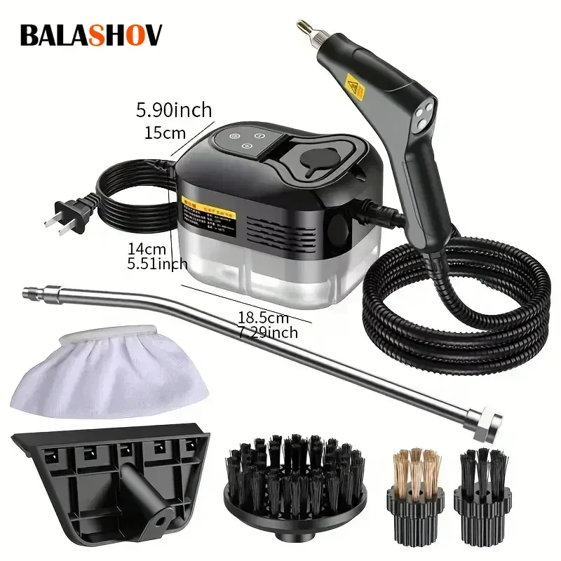 Portable Handheld Steam Cleaner Multifunctional High Presssure Steam Cleaning machine For Air Conditioner Kitchen Hood Car 220V