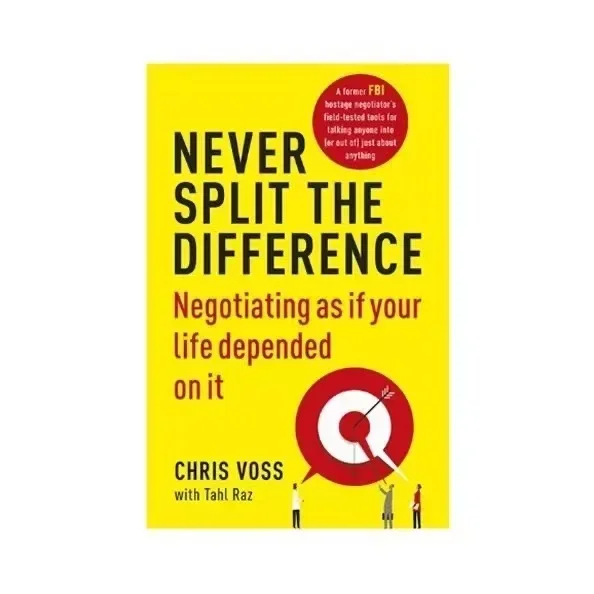 ไม่เคยแยกความแตกต่างโดยหนังสือ Chris VOSS ในภาษาอังกฤษสำหรับผู้ใหญ่เจรจาด้านอารมณ์อัจฉริยะรายการใหม่